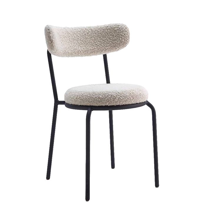 Silla tapizada con estrutura metalica para hosteleria Magari Design modelo Zobe Silla tapizada con estrutura metalica para hosteleria Magari Design modelo Zobe