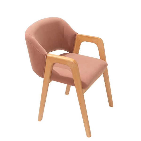 Sillón tapizado Tania en madera de haya para hostelería Magari Design Sillón tapizado Tania en madera de haya para hostelería Magari Design