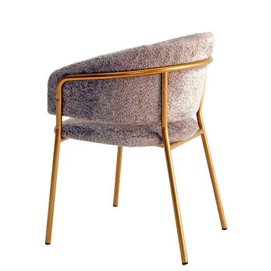 Sillon tapizado estructura metalica para hosteleria Silvia