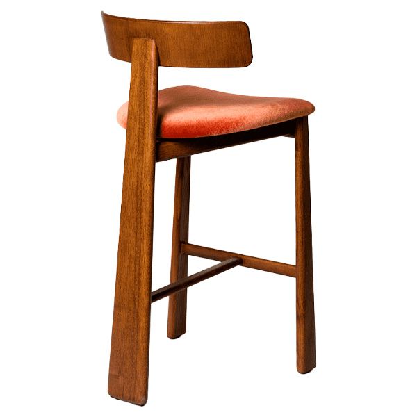 Taburete de tres patas en madera para hostelería Taburete de tres patas en madera para hostelería