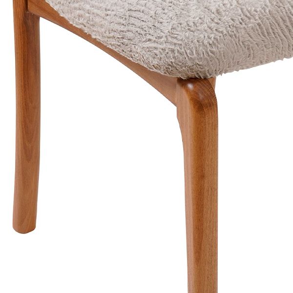 Silla tapizada Vionna en madera de haya para hostelería Magari Design Silla tapizada Vionna en madera de haya para hostelería Magari Design